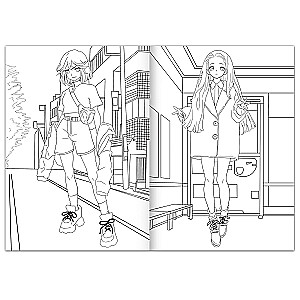 Krāsošana. Tokijas ielās. A4