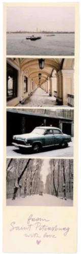 Grāmatu atzīme - Fotokollāža. Viesu nams