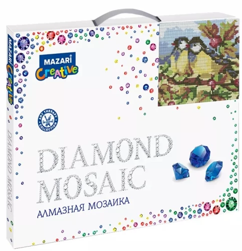 Dimanta mozaīka - Zīlītes