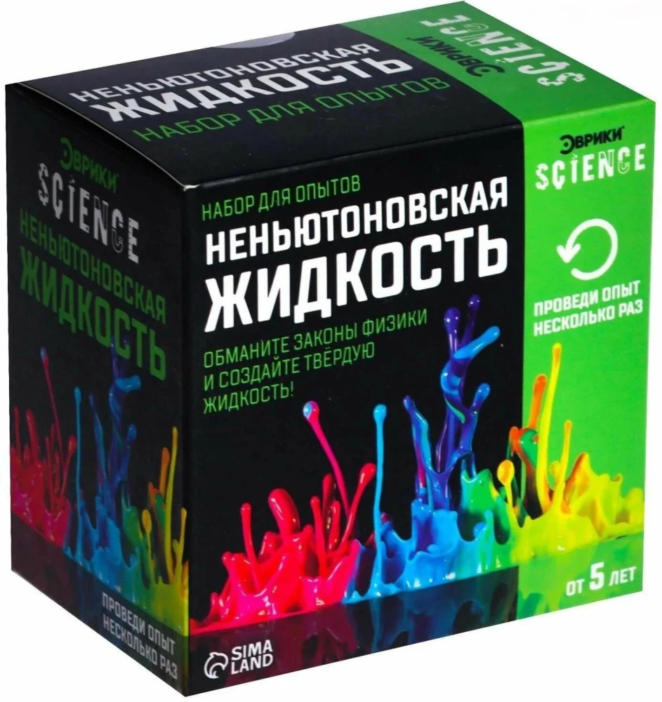 Eksperimentu komplekts - Nenjūtoniskā šķidrums