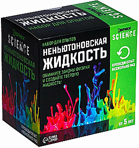 Eksperimentu komplekts - Nenjūtoniskā šķidrums