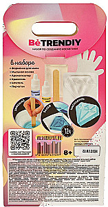 Radošais komplekts - DIY Be TrenDIY Beauty - Roku darbs ziepes. Kristāls