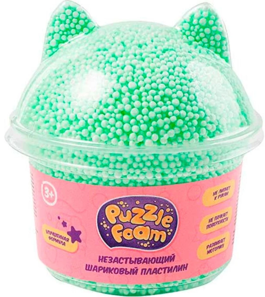 Šariko plastilīns Puzzle Foam - Kaķis