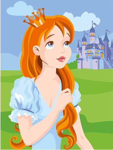Glezna pēc numuriem - Princeses