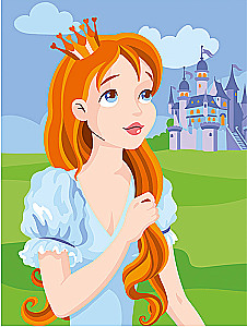 Glezna pēc numuriem - Princeses