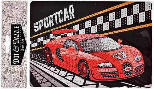 Dimanta mozaīka - Sporta auto