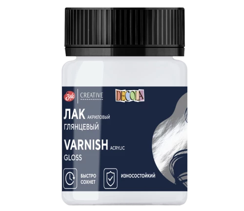 Dekupāžas laka DECOLA spīdīga, 50ml kanna