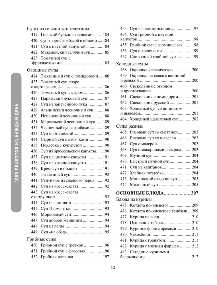 1000 рецептов на каждый день. Большая кулинарная книга