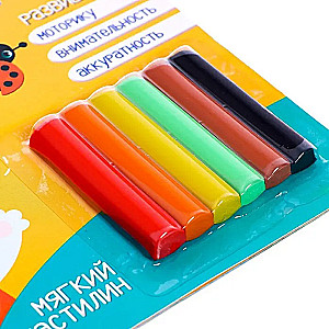 Pielietojumi ar plastilīnu. Mazajiem. Zaķis