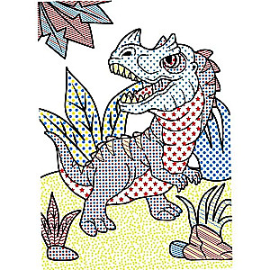 Burvju ūdens krāsojamās grāmatas - Dinosauri