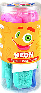 Vieglā plastilīna - Neon mini