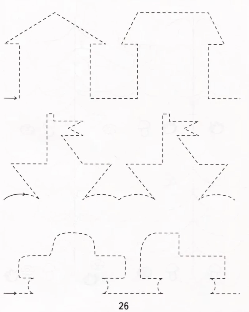 Attīstām bērna grafiskās prasmes. 1. daļa
