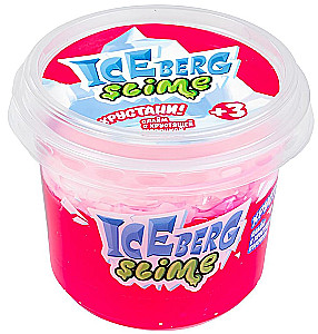 Rotaļlieta bērniem, kas vecāki par trim gadiem, modeļa «Slime» - slimi ar preču zīmi SLIME. Slime Iceberg rozā mazais
