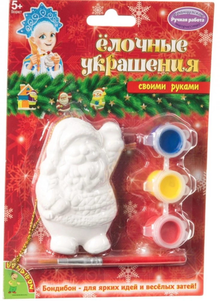 Radošais komplekts - Ziemassvētku rotājumi. Ziemassvētku vecītis