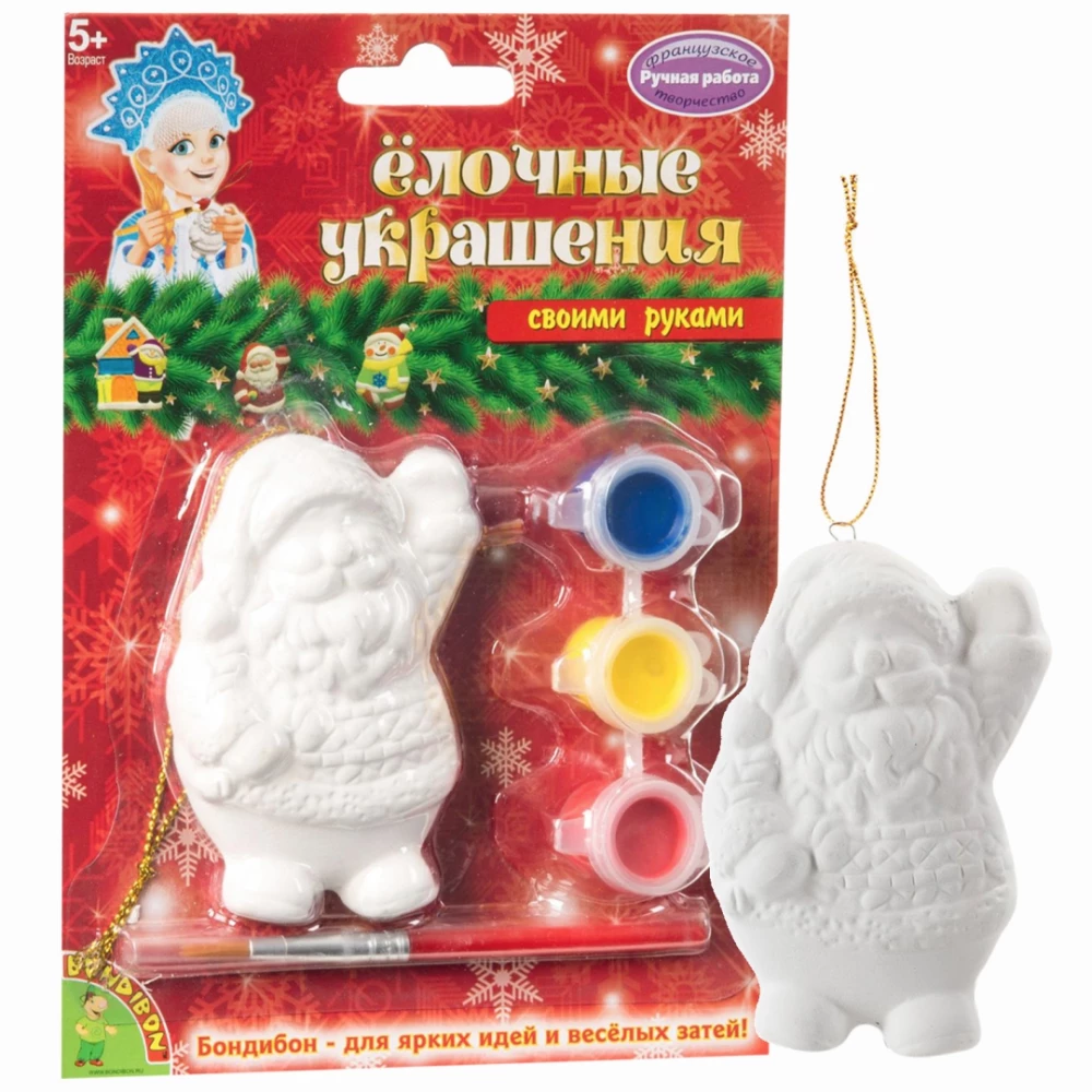 Radošais komplekts - Ziemassvētku rotājumi. Ziemassvētku vecītis