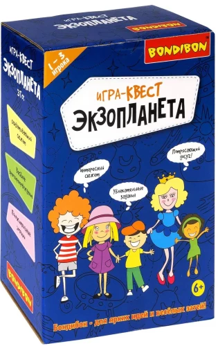 Galda spēle-kvests - Ekzoplanēta