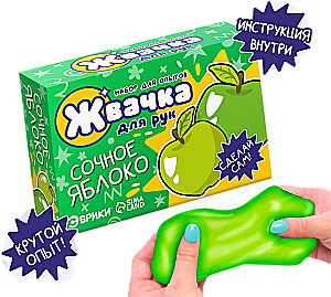 Eksperimentu komplekts - Roku košļājamā gumija. Sulīgs ābols