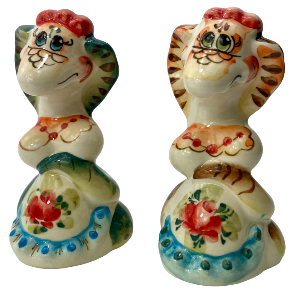 Porcelāna statuete - Čūska - Lūcija (11,5x6,5)