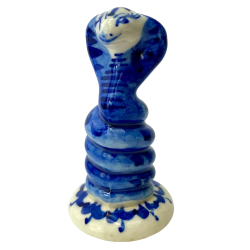 Porcelāna statuete - Čūska - spirāle (9x5)