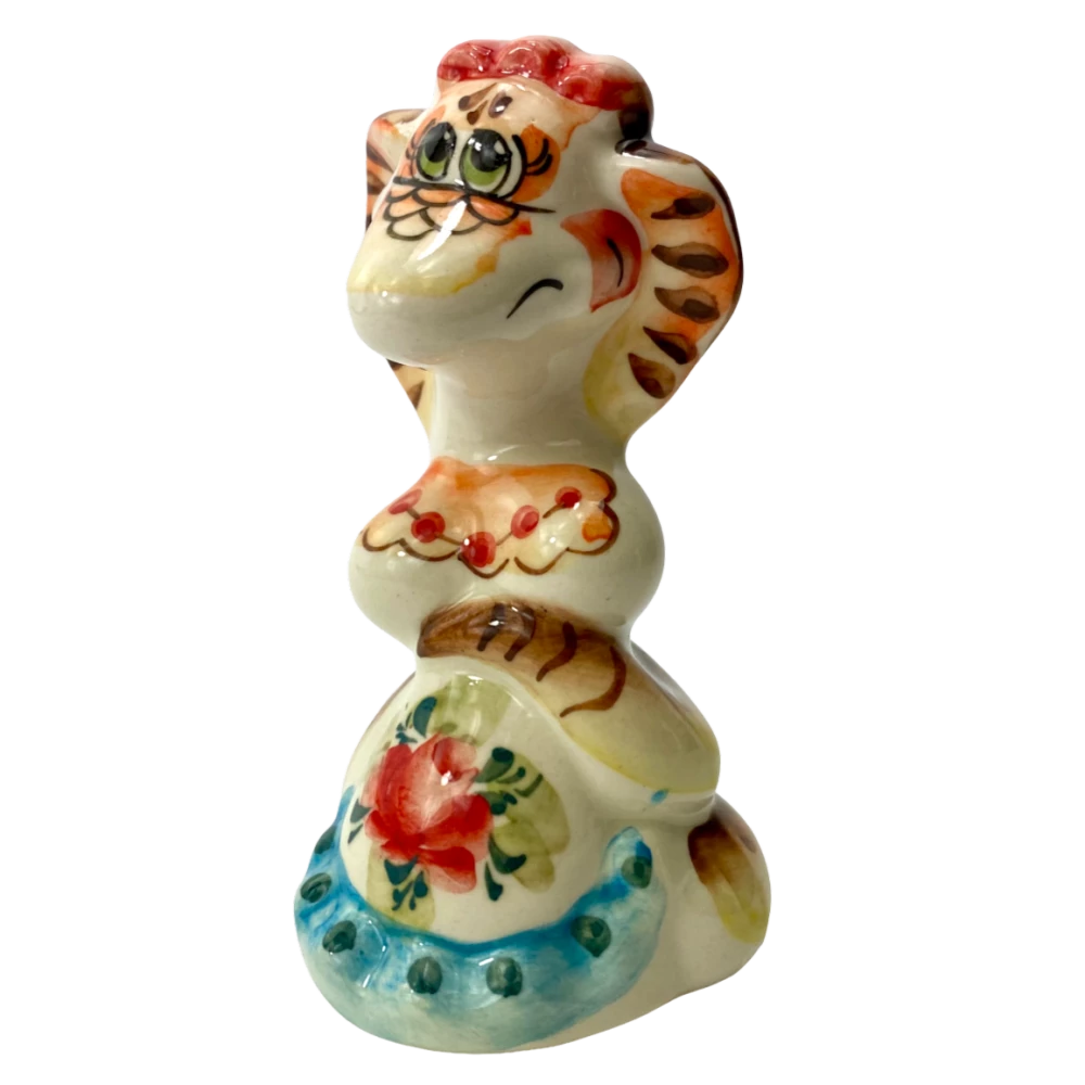 Porcelāna statuete - Čūska - Lūcija (11,5x6,5)