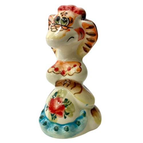 Porcelāna statuete - Čūska - Lūcija (11,5x6,5)