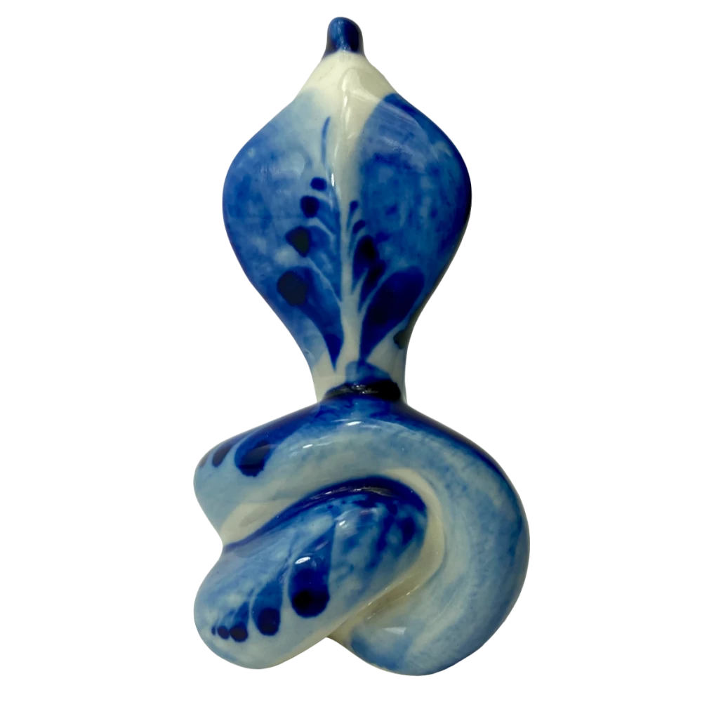 Porcelāna statuete - Čūska - Mezgls (8,5x5,5)