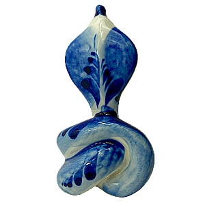 Porcelāna statuete - Čūska - Mezgls (8,5x5,5)
