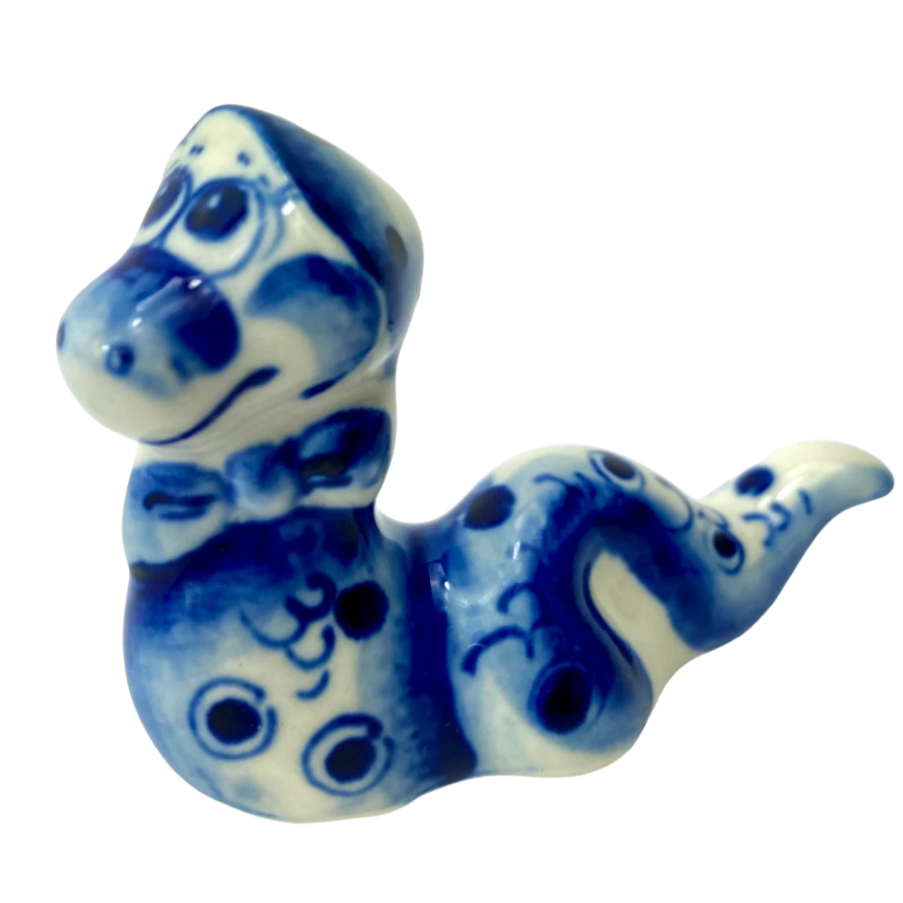 Porcelāna statuete - Čūska - Motja (5,5x7,5)