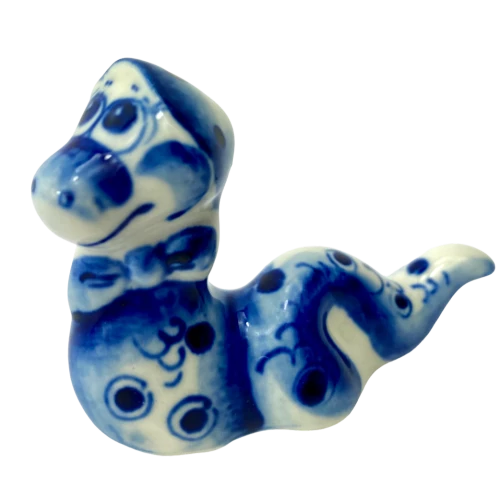 Porcelāna statuete - Čūska - Motja (5,5x7,5)
