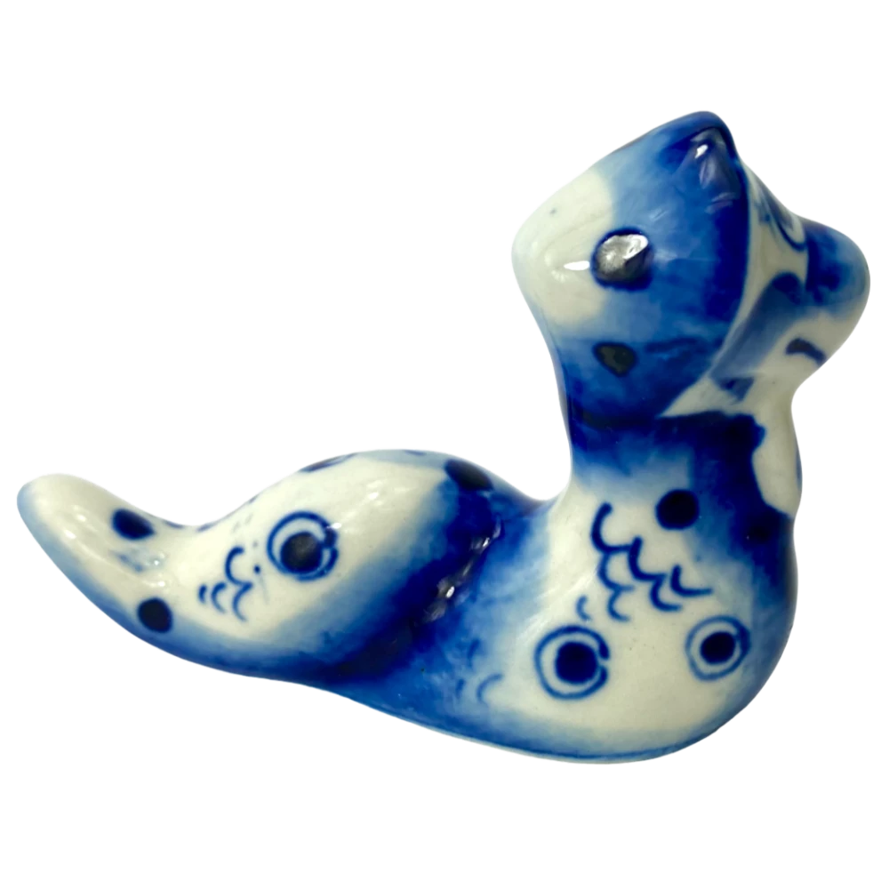 Porcelāna statuete - Čūska - Motja (5,5x7,5)