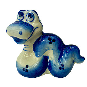 Porcelāna statuete - Čūska - Vania (5x6)