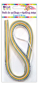 3 mm kvillinga lentes, 108 gabali pamata (18 krāsas)