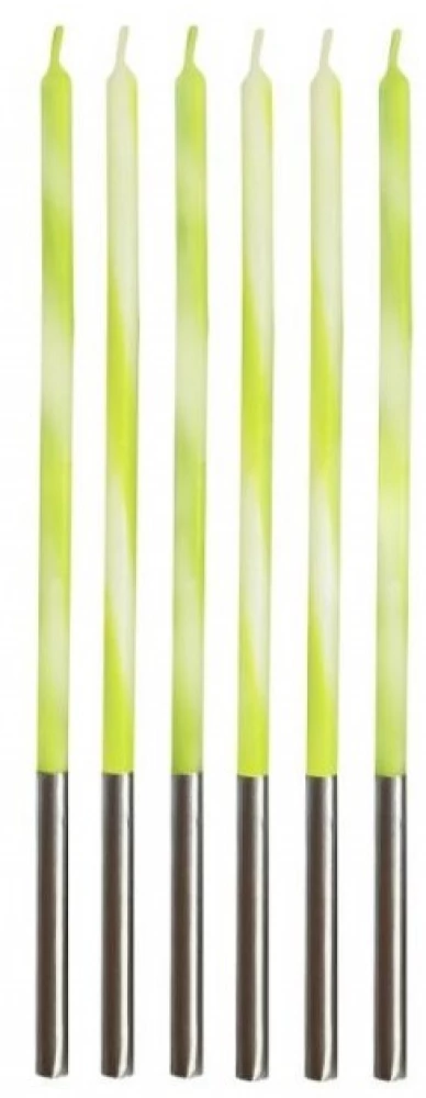 Sveču komplekts - Candy, 6 gabali