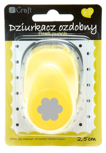 Figūru perforators, 2,5 cm - Zieds