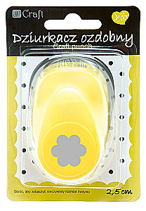 Figūru perforators, 2,5 cm - Zieds
