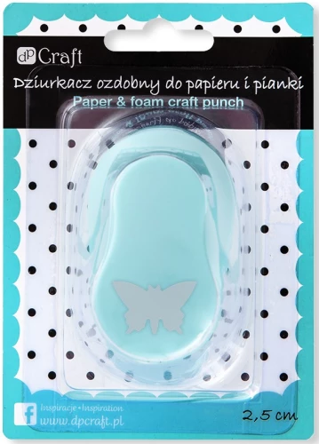 Figūru perforators, 2,5 cm - Taureņš