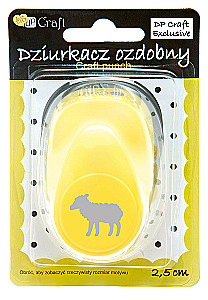 Figūru perforators, 2,5 cm - Jēriņš
