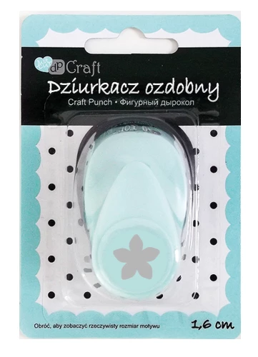 Figūru perforators, 1,6 cm - Zieds