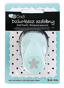 Figūru perforators, 1,6 cm - Zieds