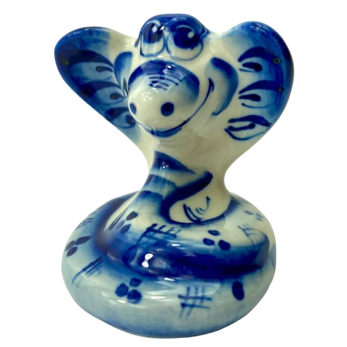 Porcelāna statuete - Čūska - Serafims (8x8)