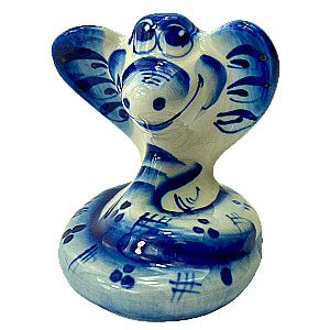 Porcelāna statuete - Čūska - Serafims (8x8)