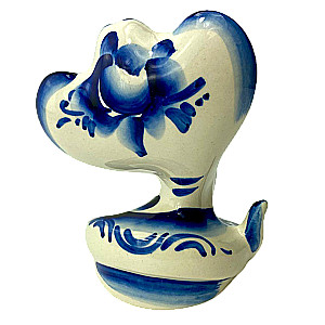 Porcelāna statuete - Čūska - Serafims (8x8)