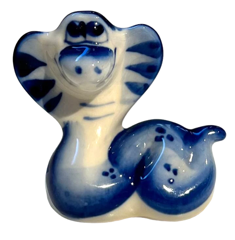 Porcelāna statuete - Čūska - Marusja (5x5,5)