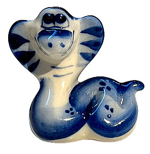 Porcelāna statuete - Čūska - Marusja (5x5,5)
