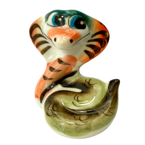 Porcelāna figūriņa - Čūska - Lāla (6x5,5)