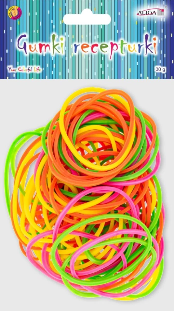 Naudas gumijas komplekts - Neon mix