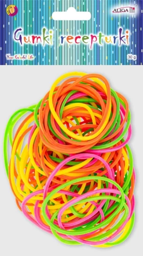 Naudas gumijas komplekts - Neon mix
