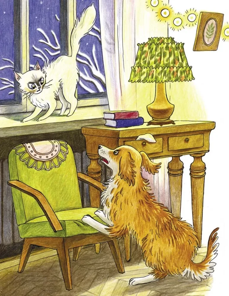 Divu grāmatu komplekts - Jaunais gads Bulka un Kefīra + Petronella un Jaunais gads. Jautras stāsti, receptes un uzdevumi