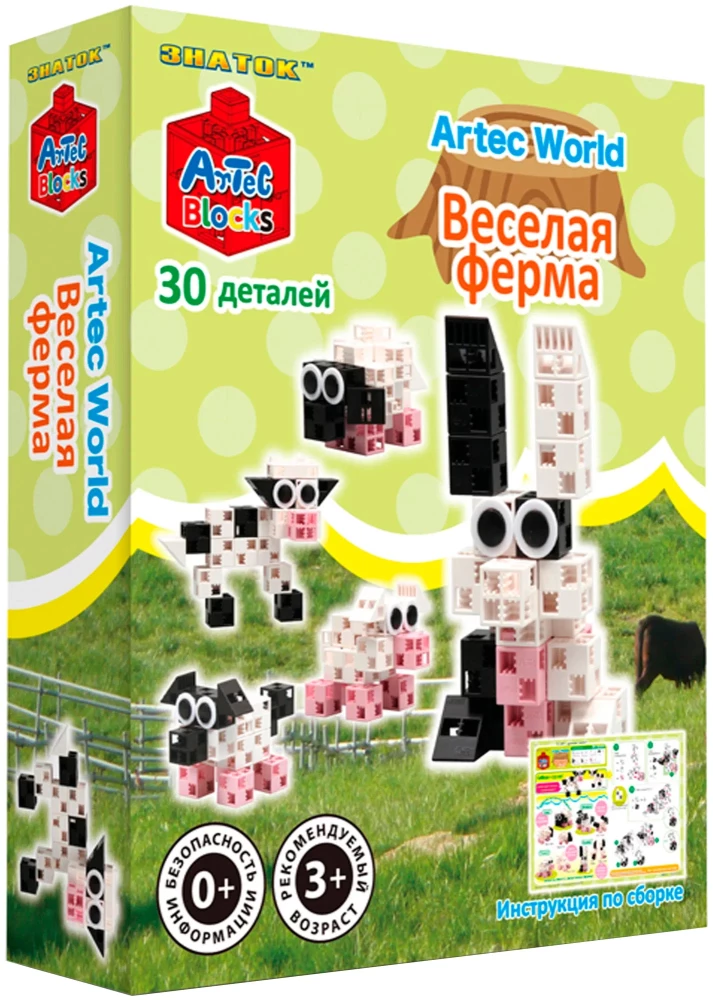 Konstruktors ARTEC World - Jautrā ferma, 30 detaļas