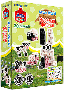 Konstruktors ARTEC World - Jautrā ferma, 30 detaļas